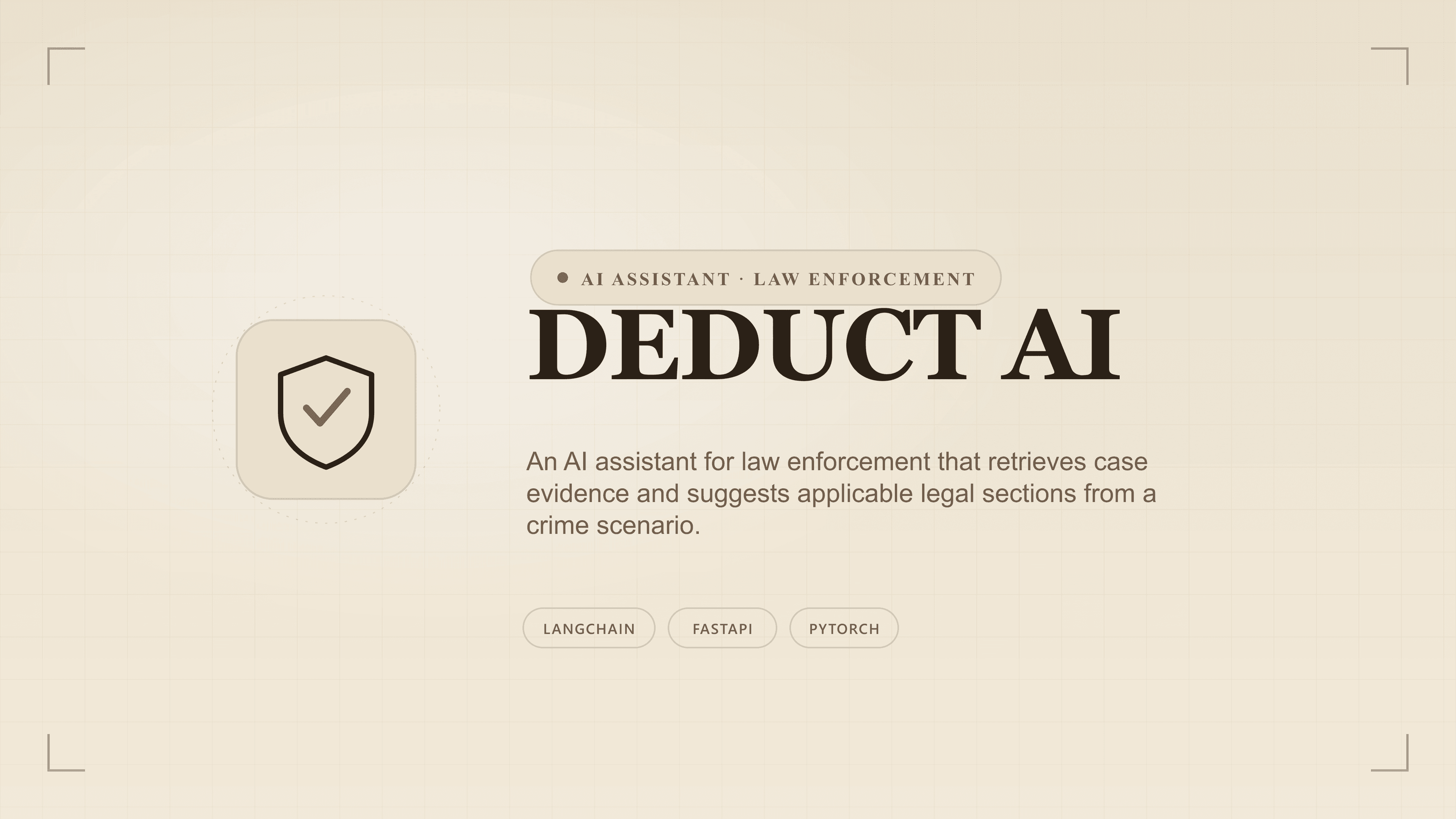 Deduct AI preview
